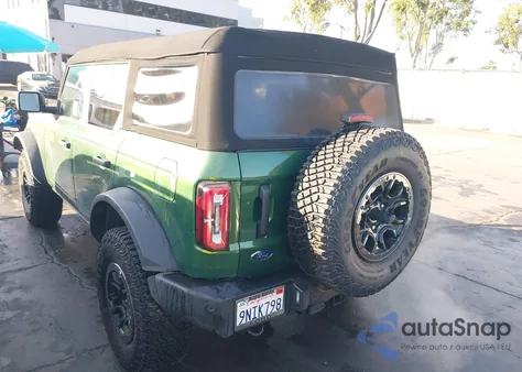 2024 Ford Bronco Wildtrak z USA, uszkodzony, nr VIN 1FMEE2BP9RLA57043